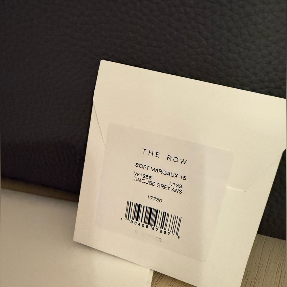 The Row Margaux 15, Gray Tote Bag - Picture 9 of 15